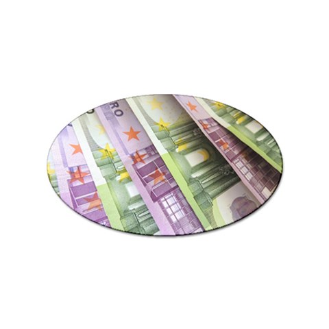 Just Gimme Money Sticker 100 Pack (Oval) from ArtsNow.com Front