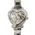 Just Gimme Money Heart Italian Charm Watch 