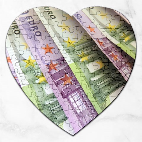 Just Gimme Money Jigsaw Puzzle (Heart) from ArtsNow.com Front