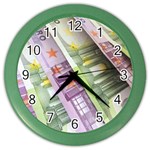 Just Gimme Money Wall Clock (Color)