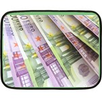 Just Gimme Money Mini Fleece Blanket (Two Sided)