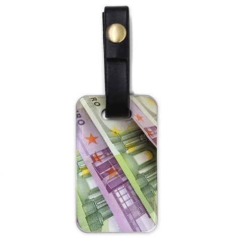 Just Gimme Money Luggage Tag (One Side) from ArtsNow.com Front