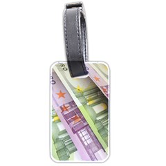 Just Gimme Money Luggage Tag (Two Sides) from ArtsNow.com Front