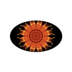 Flaming Sun Sticker 10 Pack (Oval)