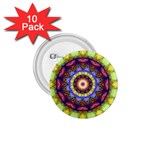 Rainbow Glass 1.75  Button (10 pack)