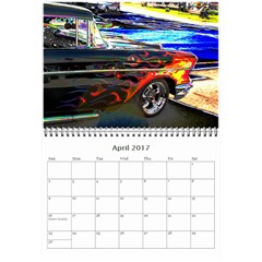 Hot Rods Wall Calendar 8.5  x 6  from ArtsNow.com Apr 2017