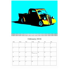 Hot Rods Wall Calendar 8.5  x 6  from ArtsNow.com Feb 2018