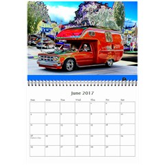 Hot Rods Wall Calendar 8.5  x 6  from ArtsNow.com Jun 2017