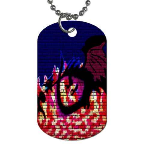 My Dragon Dog Tag (Two Front