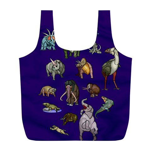 Dino Family 1 Reusable Bag (L) from ArtsNow.com Front