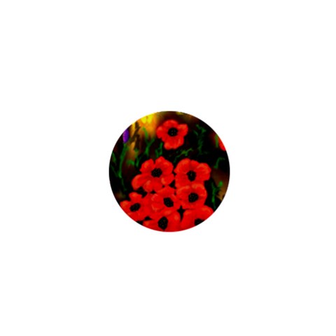 Poppies  2 Ave Hurley Ah 001 164 Png 1  Mini Magnet from ArtsNow.com Front