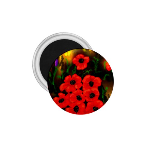 Poppies  2 Ave Hurley Ah 001 164 Png 1.75  Magnet from ArtsNow.com Front