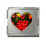 Poppies  2 Ave Hurley Ah 001 164 Png Mega Link Heart Italian Charm (18mm)