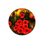 Poppies  2 Ave Hurley Ah 001 164 Png Magnet 3  (Round)