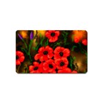 Poppies  2 Ave Hurley Ah 001 164 Png Magnet (Name Card)