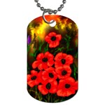 Poppies  2 Ave Hurley Ah 001 164 Png Dog Tag (Two Sides)