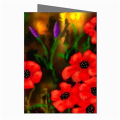 Poppies  2 Ave Hurley Ah 001 164 Png Greeting Cards (Pkg of 8) from ArtsNow.com Right