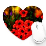 Poppies  2 Ave Hurley Ah 001 164 Png Mousepad (Heart)