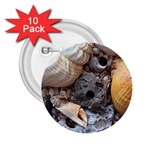 Beach Treasures 2.25  Button (10 pack)