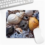 Beach Treasures Large Mouse Pad (Rectangle)