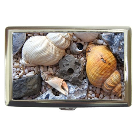 Beach Treasures Cigarette Money Case from ArtsNow.com Front