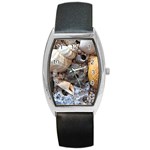 Beach Treasures Tonneau Leather Watch