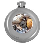 Beach Treasures Hip Flask (Round)