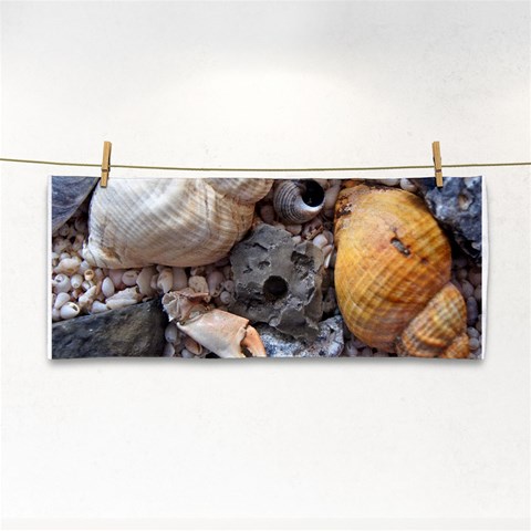 Beach Treasures Hand Towel from ArtsNow.com Front