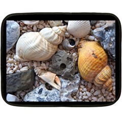 Beach Treasures Mini Fleece Blanket (Two Sided) from ArtsNow.com 35 x27  Blanket Front