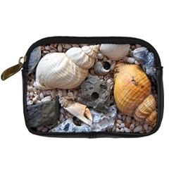 Beach Treasures Digital Camera Leather Case from ArtsNow.com Front