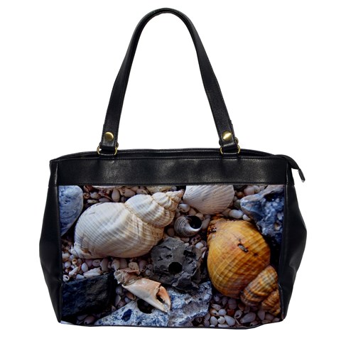 Beach Treasures Oversize Office Handbag (One Side) from ArtsNow.com Front