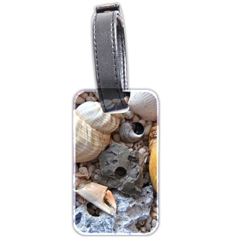 Beach Treasures Luggage Tag (Two Sides) from ArtsNow.com Front