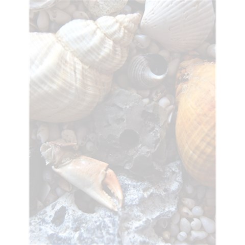 Beach Treasures Large Memo Pad from ArtsNow.com 4.125 x5.5  Memopad