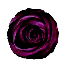 Deep Purple Rose 15  Premium Round Cushion  from ArtsNow.com Front