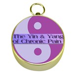 Yin & Yang Of Chronic Pain Gold Compass