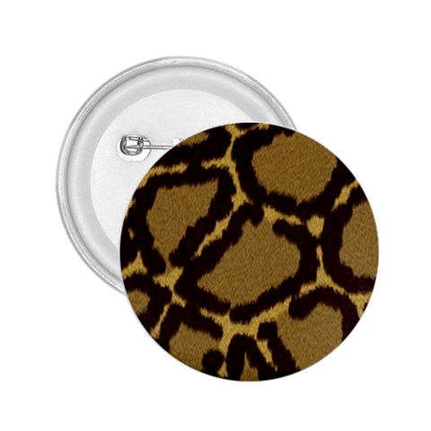 Leopard Print Design 2.25  Button from ArtsNow.com Front