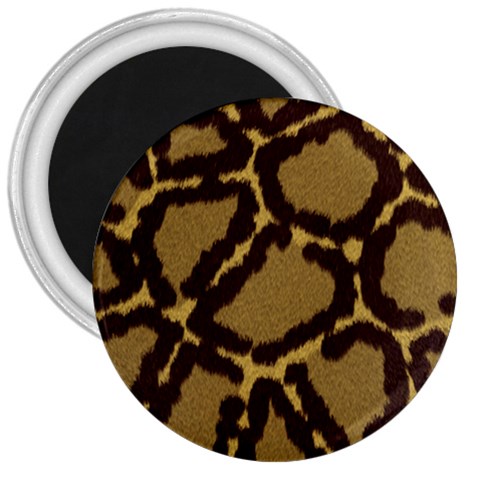 Leopard Print Design 3  Magnet from ArtsNow.com Front