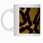 Leopard Print Design White Mug