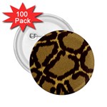 Leopard Print Design 2.25  Button (100 pack)
