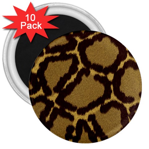 Leopard Print Design 3  Magnet (10 pack) from ArtsNow.com Front
