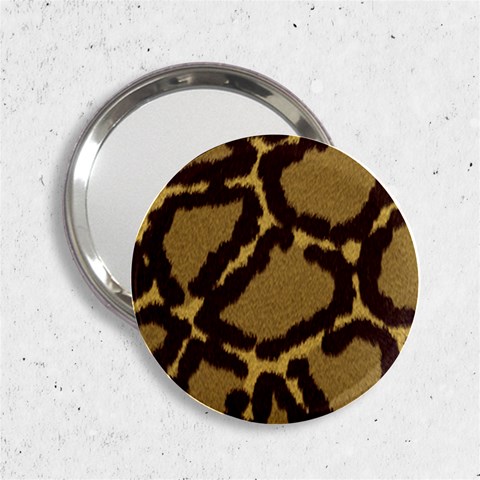 Leopard Print Design 2.25  Handbag Mirror from ArtsNow.com Front