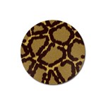 Leopard Print Design Magnet 3  (Round)