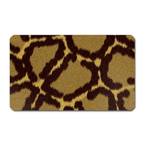 Leopard Print Design Magnet (Rectangular) from ArtsNow.com Front