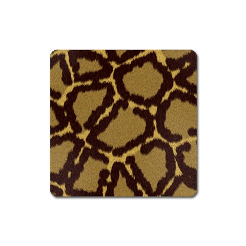 Leopard Print Design Magnet (Square) from ArtsNow.com Front