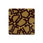 Leopard Print Design Magnet (Square)