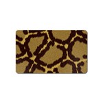 Leopard Print Design Magnet (Name Card)