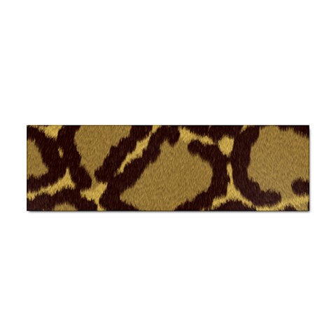 Leopard Print Design Sticker Bumper (10 pack) from ArtsNow.com Front