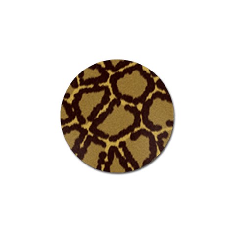 Leopard Print Design Golf Ball Marker (4 pack) from ArtsNow.com Front