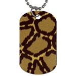 Leopard Print Design Dog Tag (Two Sides)
