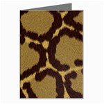 Leopard Print Design Greeting Card
